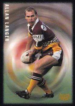 1995 Pizza Hut Club 10 Footy Works Selection #3 Allan Langer Front
